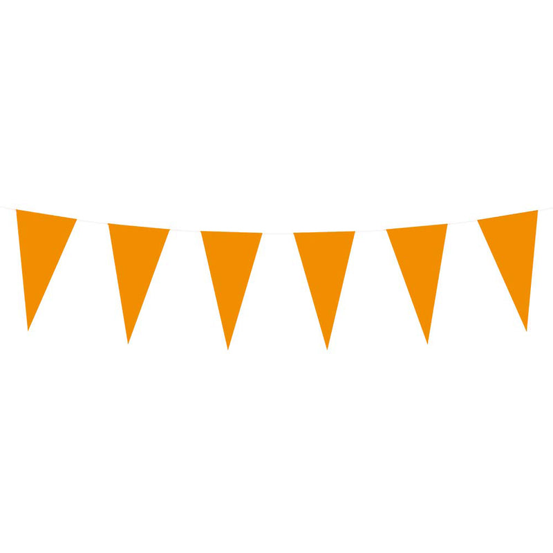 Load image into Gallery viewer, Boland papieren vlaggenlijn oranje, 10mtr.