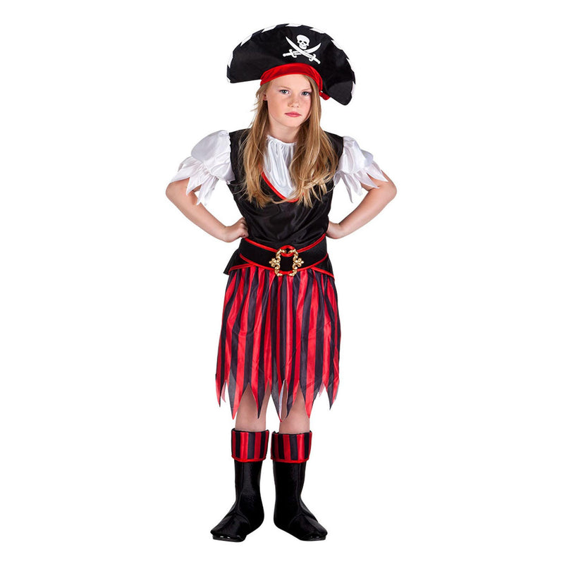 Load image into Gallery viewer, Boland Kinderkostuum Piraat Annie, 7-9 jaar