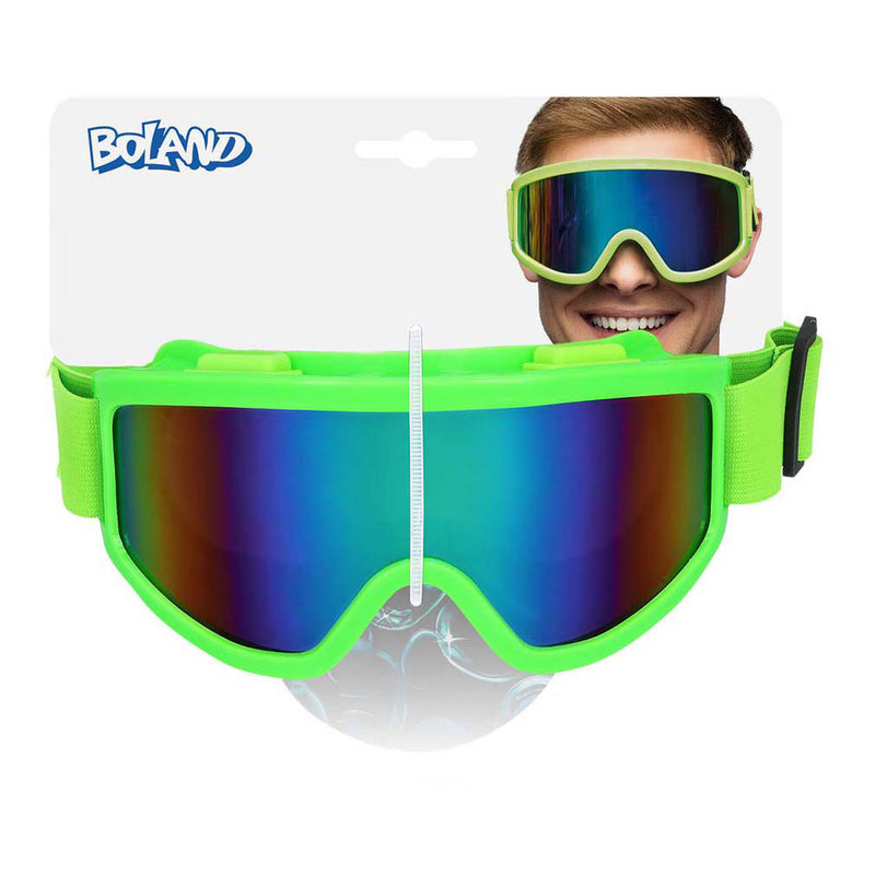 Load image into Gallery viewer, Boland party skibril neon groen