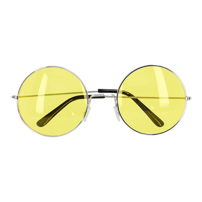 Load image into Gallery viewer, Boland partybril hippie xl geel