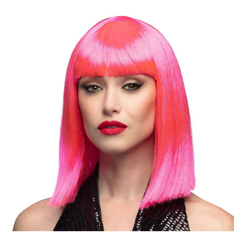 Load image into Gallery viewer, Boland pruik dance neon roze