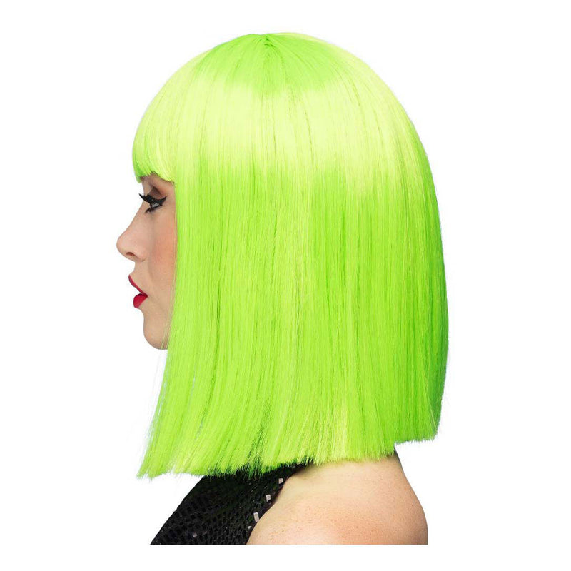 Load image into Gallery viewer, Boland pruik dance neon groen