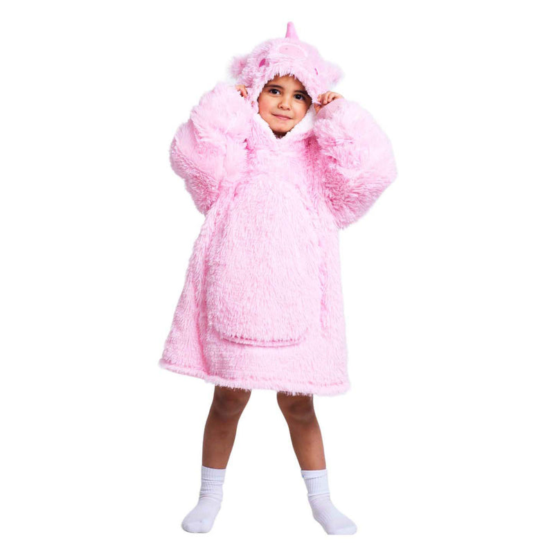 Load image into Gallery viewer, Noxxiez knuffel hoodie small trui eenhoorn, 3-6 jaar