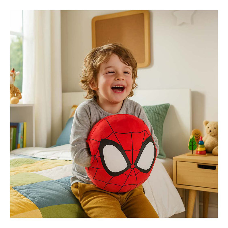 Load image into Gallery viewer, Noxxiez handwarmer knuffelkussen spiderman