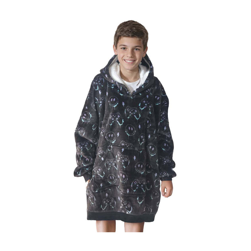 Load image into Gallery viewer, Noxxiez knuffel hoodie medium trui gaming, tot 160cm
