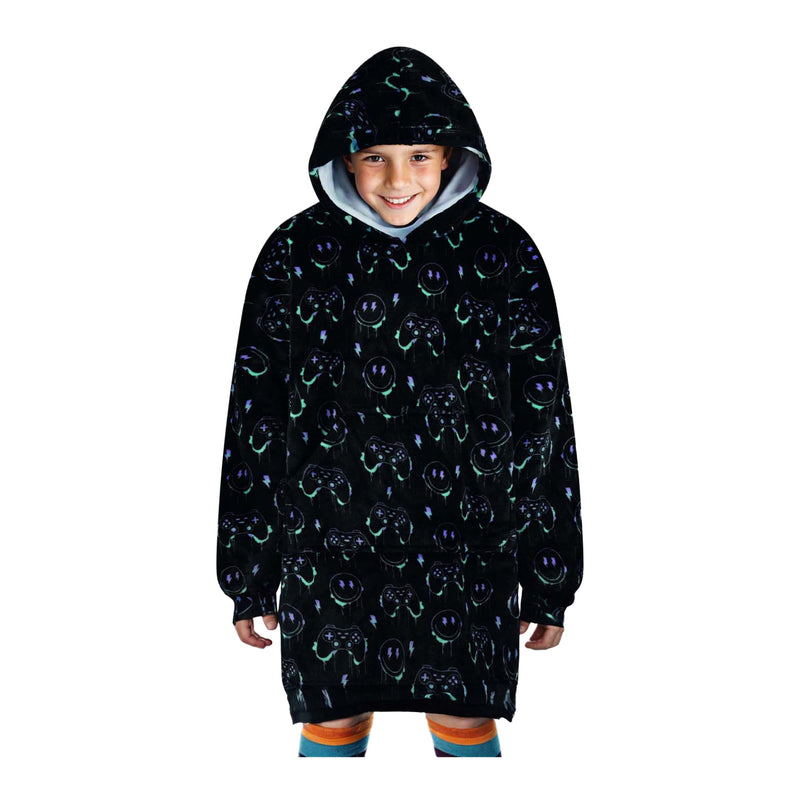 Load image into Gallery viewer, Noxxiez knuffel hoodie medium trui gaming, tot 160cm