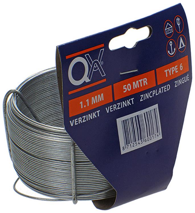 Afbeelding laden in galerijviewer, Qx 1013366 - binddraad verz.1,1mm n.6 | 5 stuks