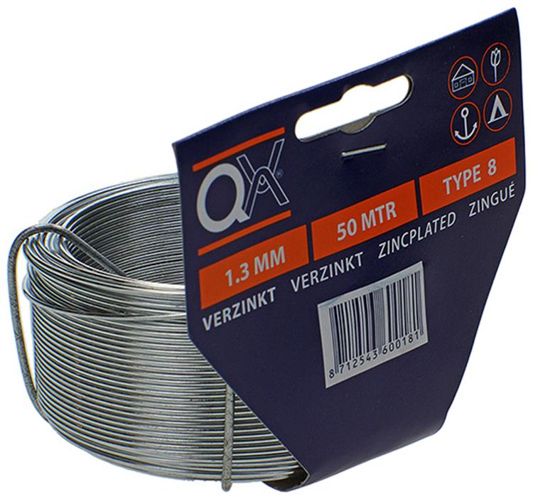 Afbeelding laden in galerijviewer, Qx 1013367 - binddraad verz.1,3mm n.8 | 5 stuks