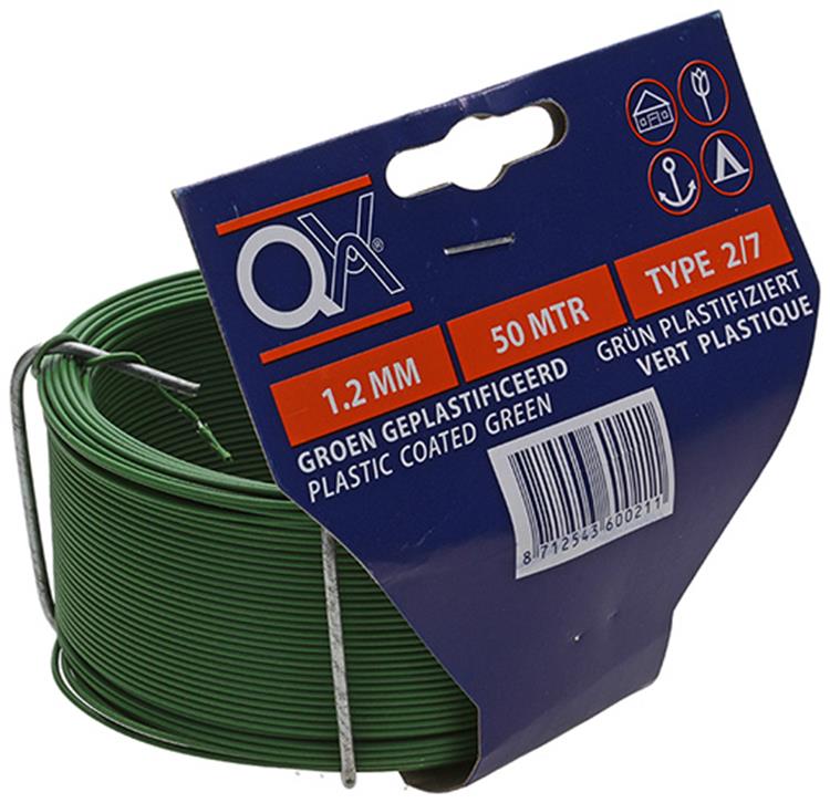 Chargez l'image dans la visionneuse de la galerie, Qx 1013369 - binddraad groen plastif. 1,2mm n.2 7 | 5 stuks