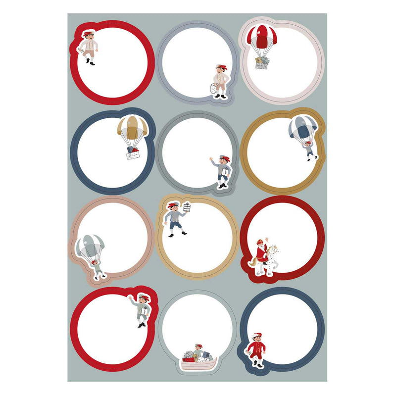 Afbeelding laden in galerijviewer, Haza witbaard cadeau etiketten sint co.