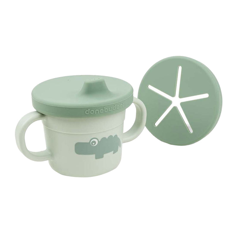 Load image into Gallery viewer, Done by deer snack tuitbeker croco groen, 215ml