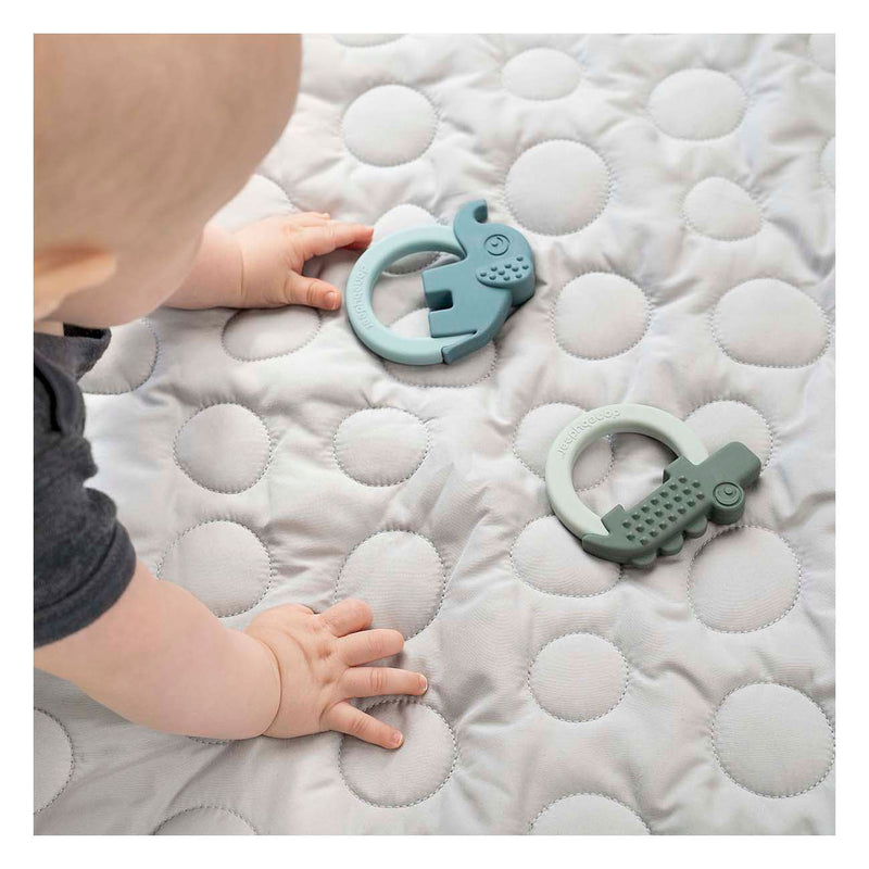 Load image into Gallery viewer, Done by deer bijtring deer friends groen blauw, 2st.