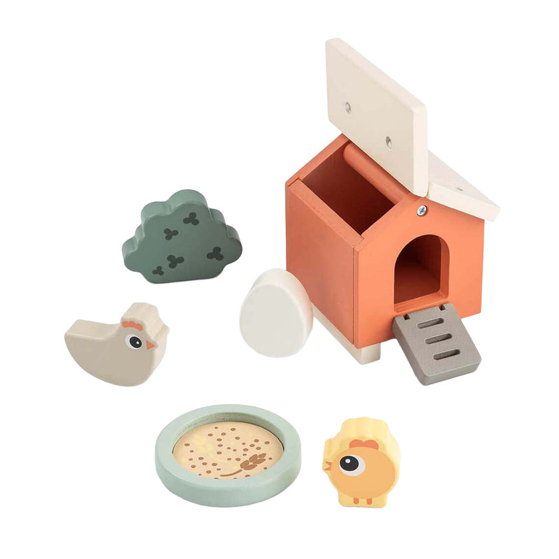 ギャラリービューアに画像をロードする, Done by deer tiny farm houten speelset clucky