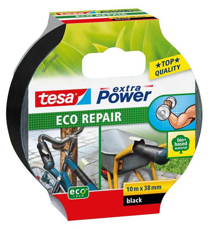 Afbeelding laden in galerijviewer, Reparatietape tesa removable repair zwart