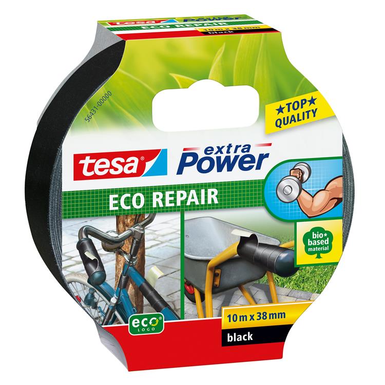 Afbeelding laden in galerijviewer, Reparatietape tesa removable repair zwart