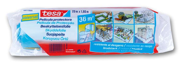 Afbeelding laden in galerijviewer, Tesa 1004691 - afdekfolie univ.20mx1,8m | 10 stuks