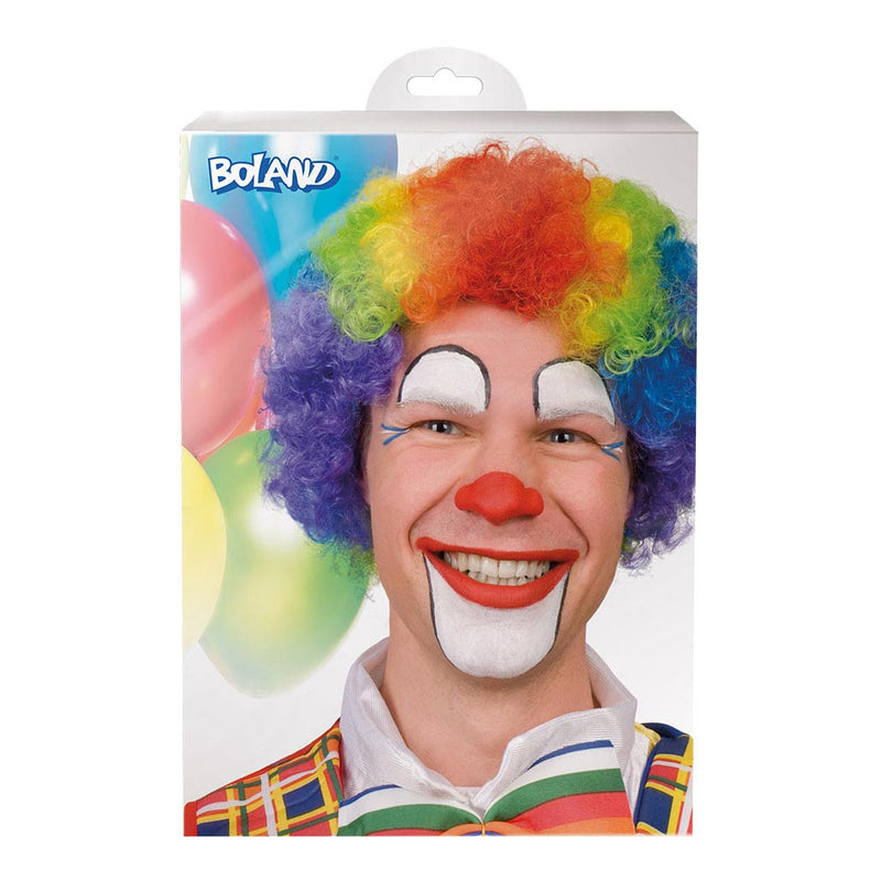Load image into Gallery viewer, Boland pruik clown multikleur volwassenen