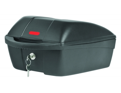 Load image into Gallery viewer, Topkoffer Polisport Luxe - zwart (vaste montage op drager)