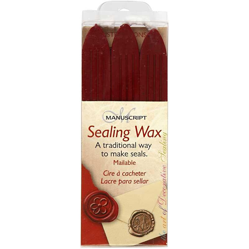 Afbeelding laden in galerijviewer, Https: www.cchobby.nl zegel-was-l-10-cm-rood-3-stuk-1-doos