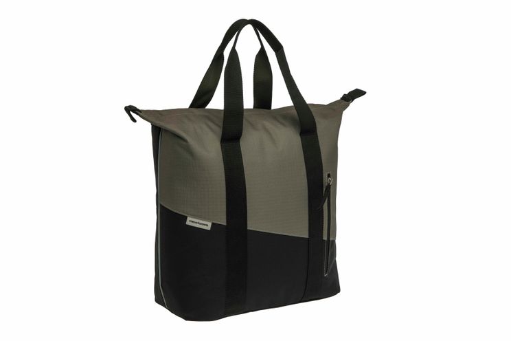 Load image into Gallery viewer, Burgers - new looxs tas new looxs kota shopper | oslo | zwart groen | 24l