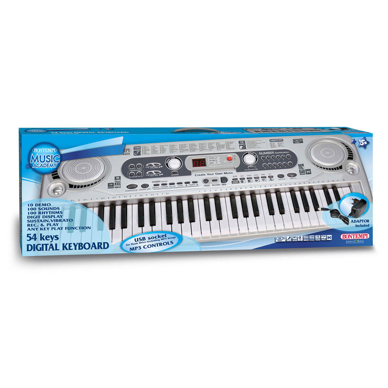 Load image into Gallery viewer, Bontempi Digitaal Keyboard, 54 Toetsen