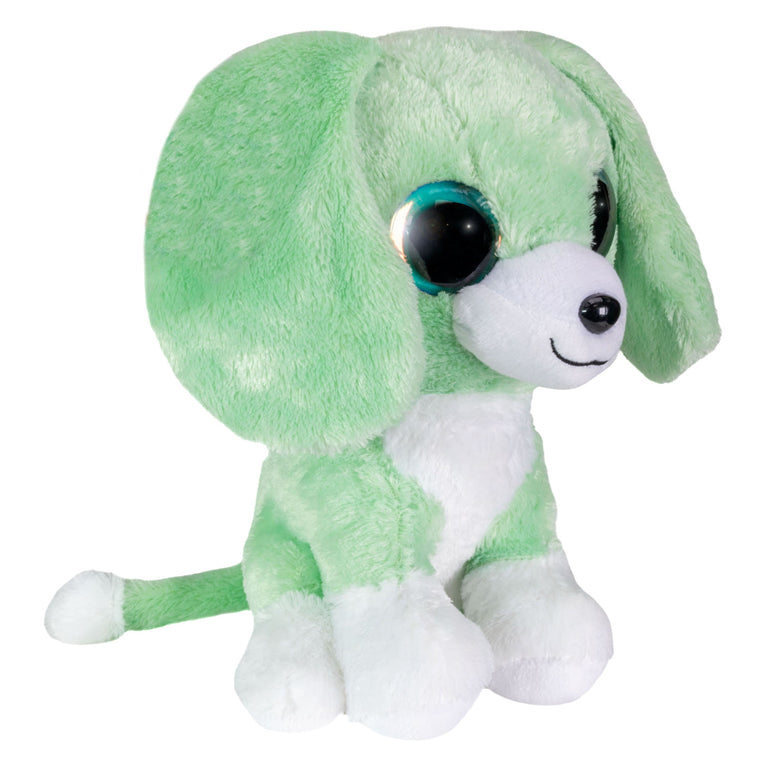 Afbeelding laden in galerijviewer, Lumo stars knuffel hond tommy 24cm pluche speelgoed hond.