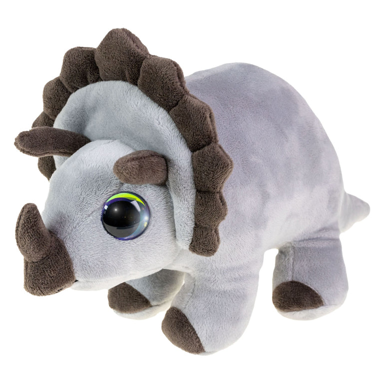 Afbeelding laden in galerijviewer, Lumo stars knuffel - dino triceratops, 15cm