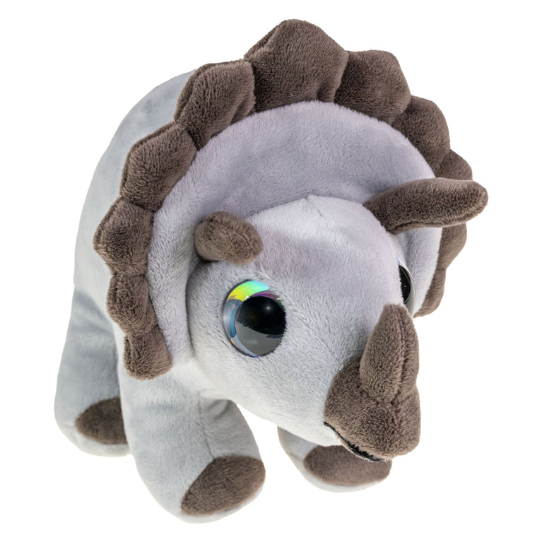 Afbeelding laden in galerijviewer, Lumo stars knuffel - dino triceratops, 15cm