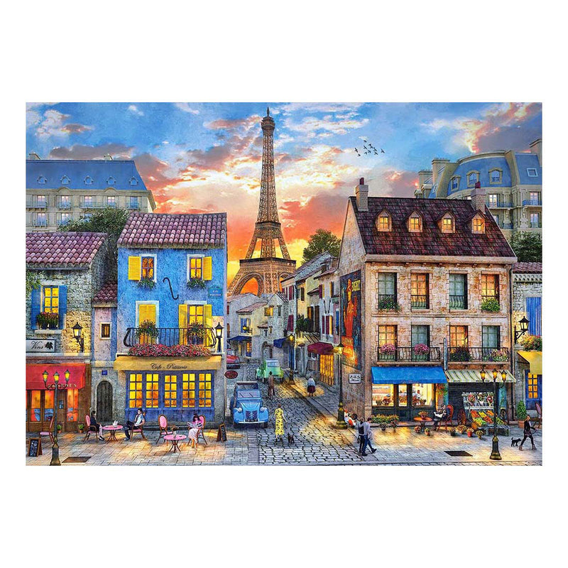 Afbeelding laden in galerijviewer, Castorland streets of paris – puzzel – 500 stukjes – satijnen afwerking – perfecte pasvorm – europese kwaliteit