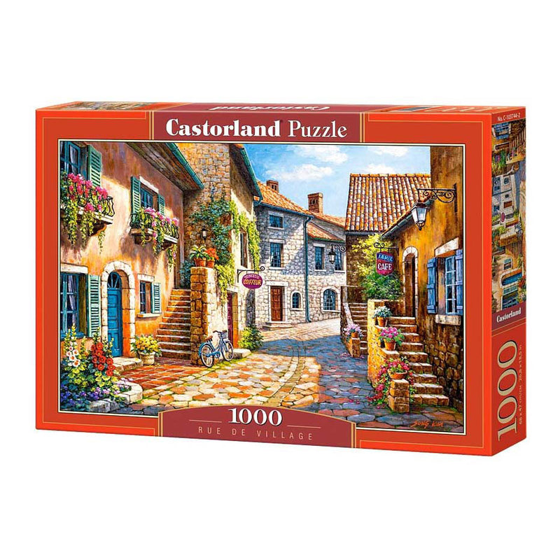 Load image into Gallery viewer, Castorland legpuzzel rue de village, 1000st.