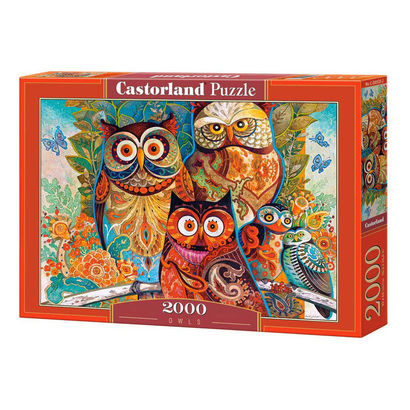 Load image into Gallery viewer, Selecta castorland legpuzzel owls, 2000st.