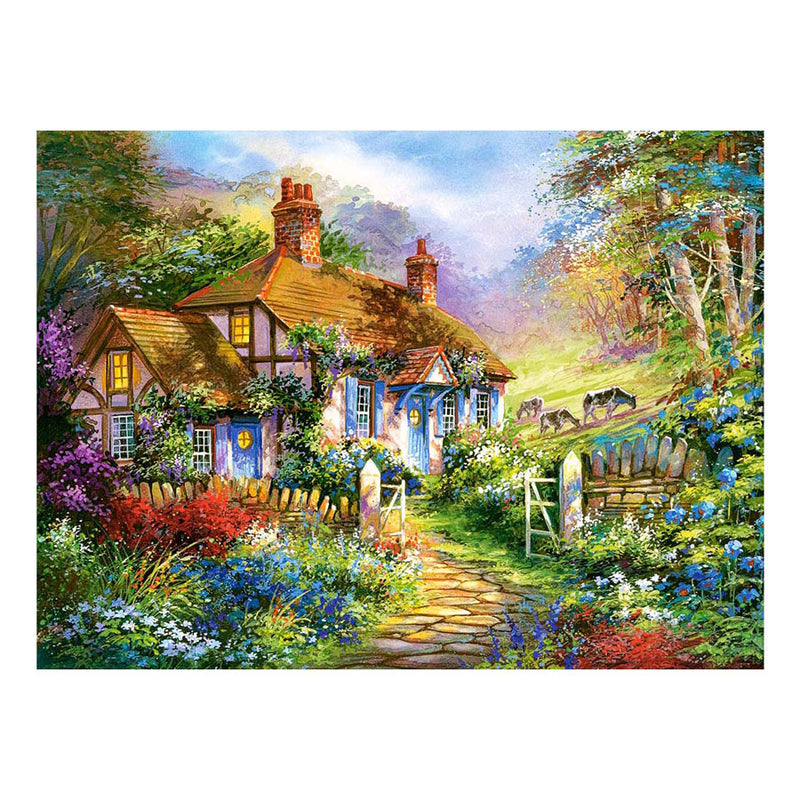 Afbeelding laden in galerijviewer, Castorland legpuzzel forrest cottage, 3000st.