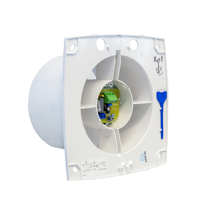 Afbeelding laden in galerijviewer, Renson 1069254 - mech. ventilator met timer 9212t (dia 125) | 2 stuks