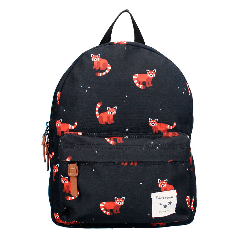 Load image into Gallery viewer, Kidzroom Rugzak To The Zoo Zwart