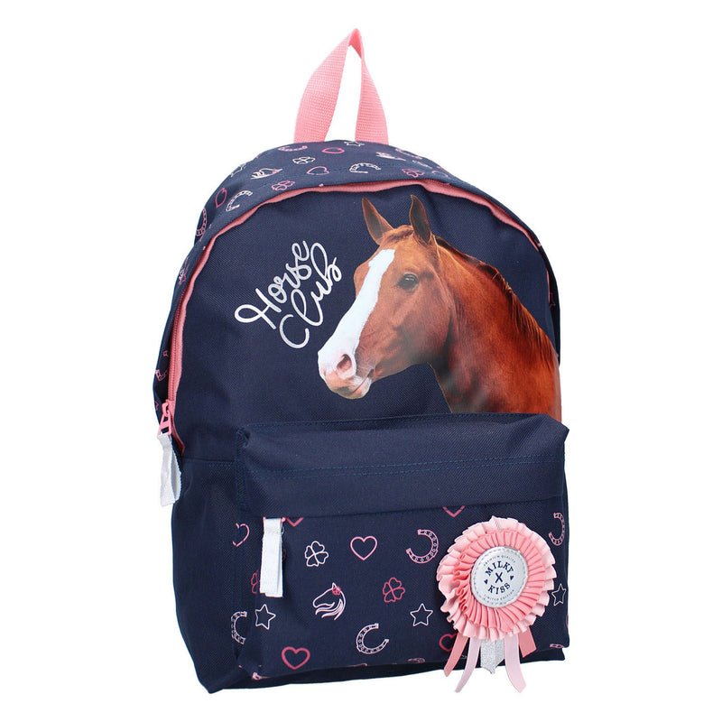 Load image into Gallery viewer, Vadobag rugzak milky kiss horse club