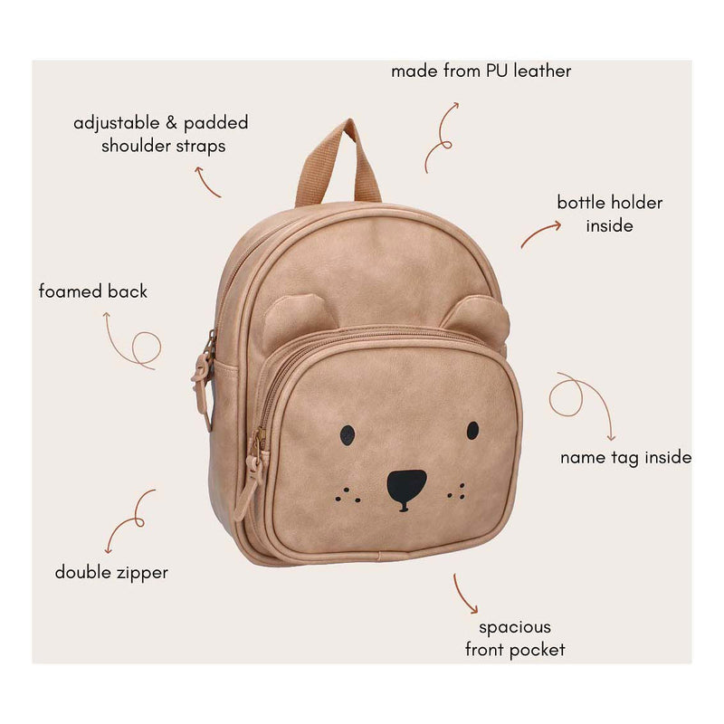 Load image into Gallery viewer, Kidzroom rugzak porto beary excited leer