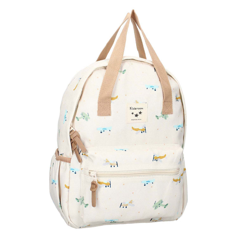 Load image into Gallery viewer, Kidzroom rugzak lille small talk vliegtuigen