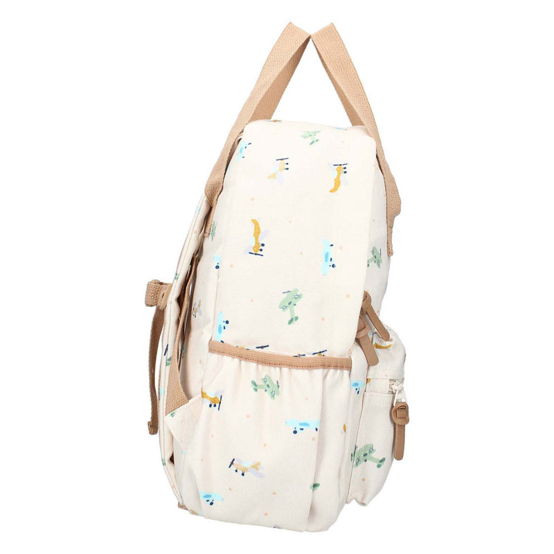 Load image into Gallery viewer, Kidzroom rugzak lille small talk vliegtuigen