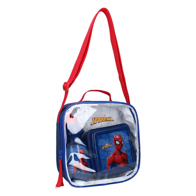 Load image into Gallery viewer, Vadobag spiderman lunchtas set squeeze the day