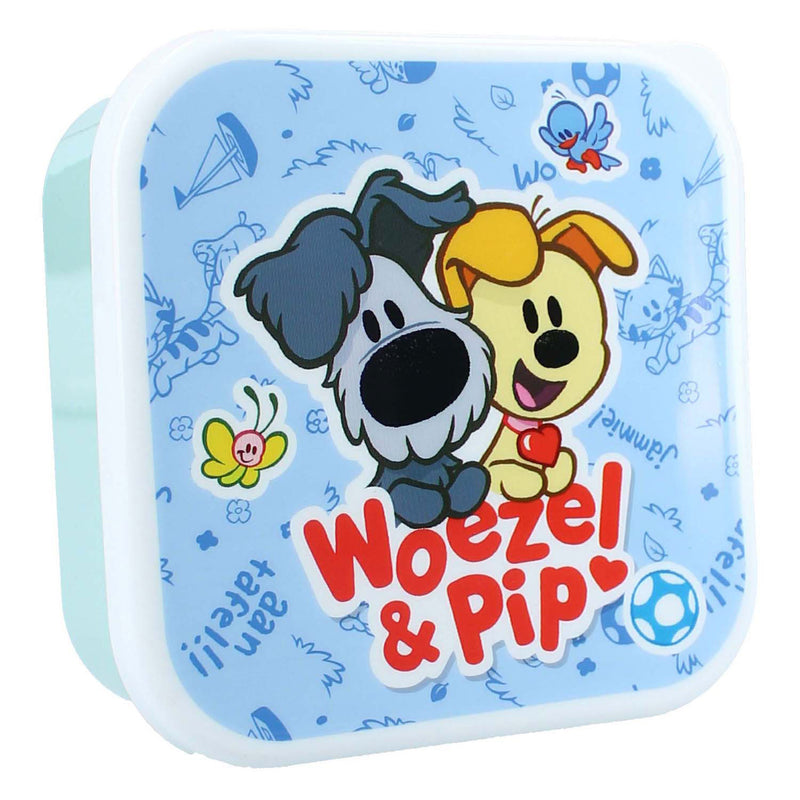 Afbeelding laden in galerijviewer, Vadobag woezel pip broodtrommel 3-in-1 fresh bites