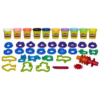 Cargue la imagen en el visor de la galería, Playdoh stamp 'n shape toolkit | 4 stuks