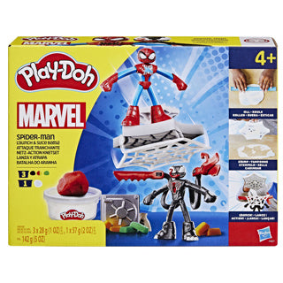 Load image into Gallery viewer, Play-doh spiderman launch and slice battle