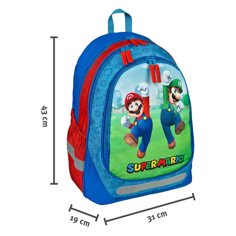 Afbeelding laden in galerijviewer, Undercover super mario schoolrugzak