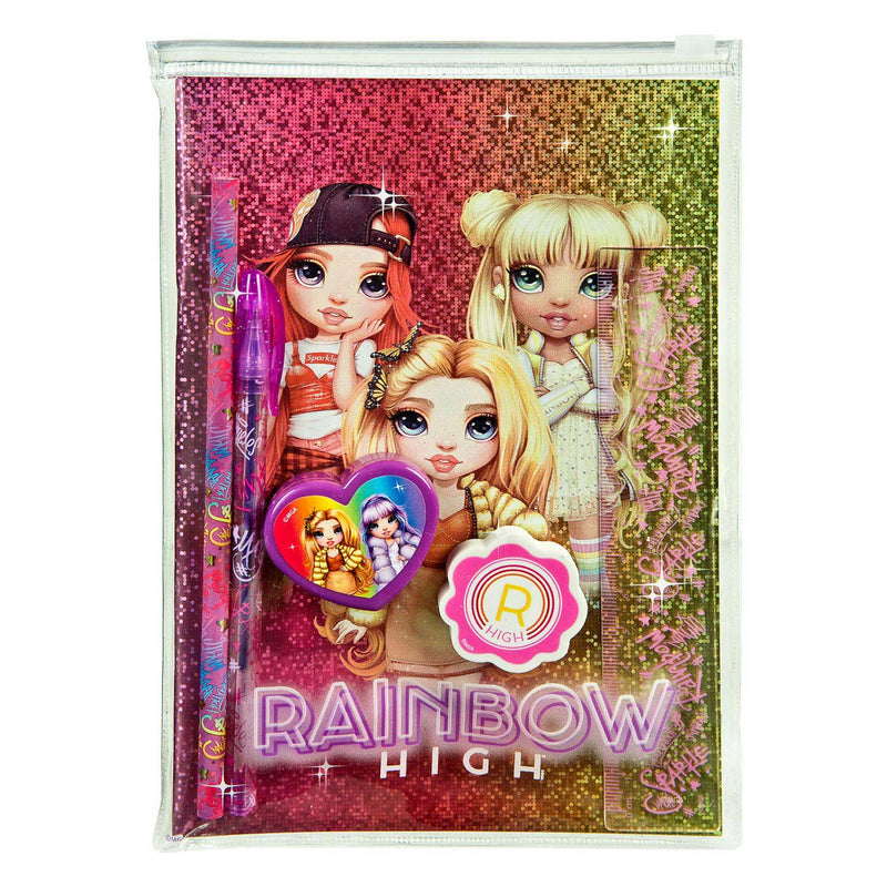 Load image into Gallery viewer, Rainbow High Schrijfset, 7dlg.