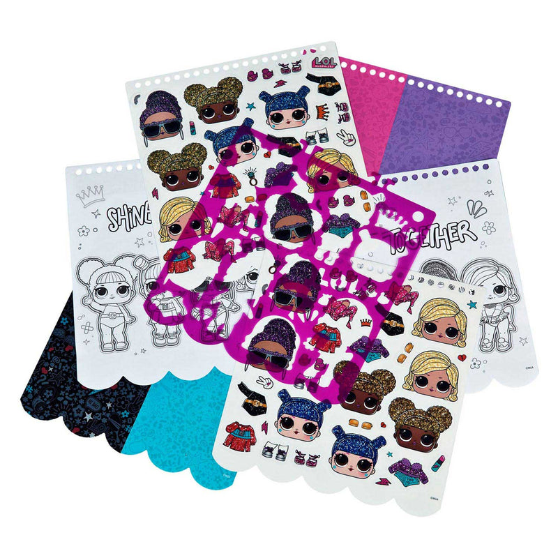 Load image into Gallery viewer, L.o.l. l.o.l surprise! sjabloon set