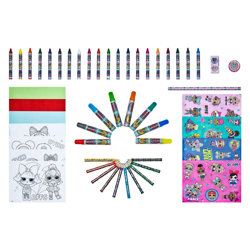 Load image into Gallery viewer, L.O.L. Surprise! Super Kleurkoffer, 100dlg.