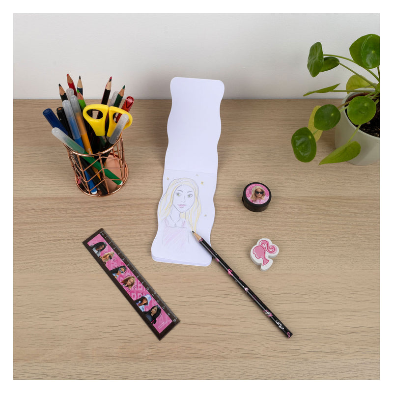 Load image into Gallery viewer, Undercover schrijfset barbie, 5dlg.
