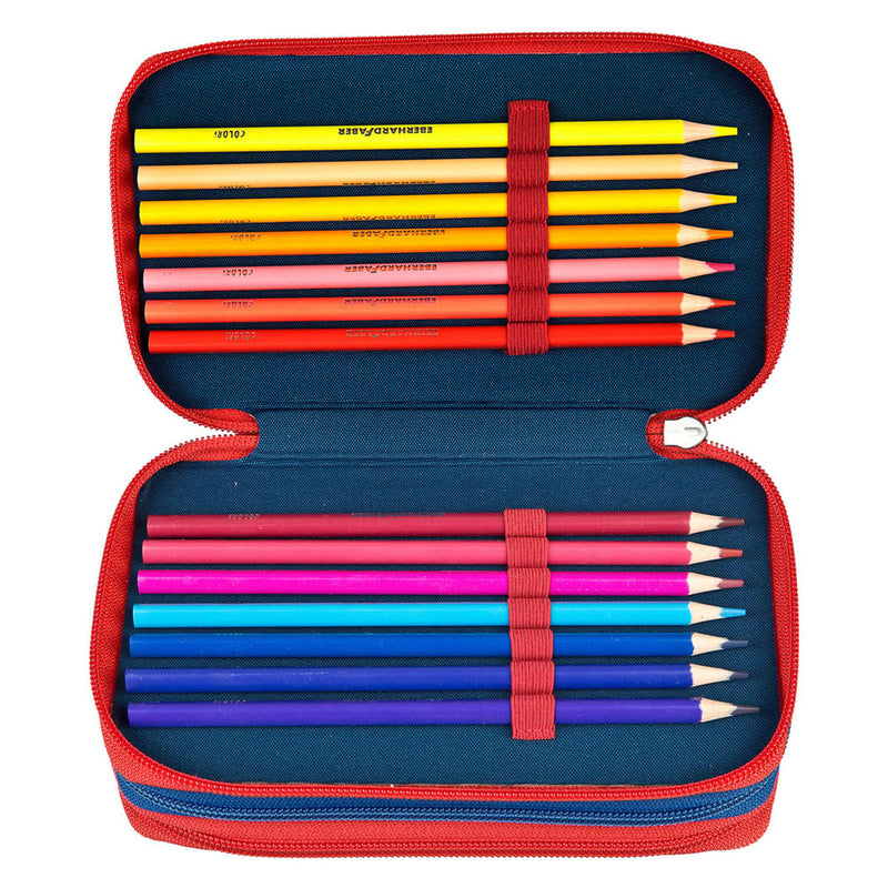 Load image into Gallery viewer, Undercover 3-vaks gevulde etui spiderman