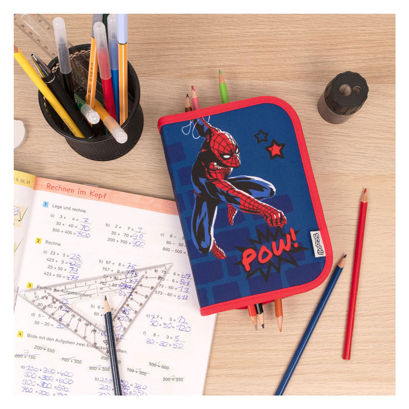 Load image into Gallery viewer, Undercover gevulde etui spiderman