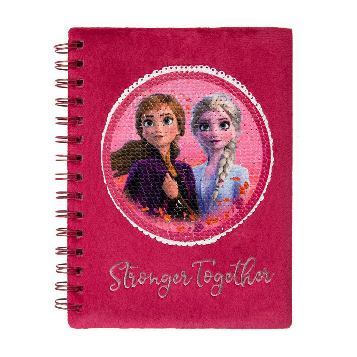 Load image into Gallery viewer, Undercover notitieboek a5 disney frozen met pailletten